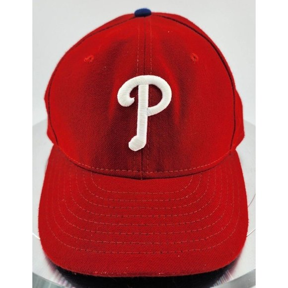 New Era Other - New Era Cool Base 59FIFTY MLB Philadelphia Phillies Red Fitted Hat Cap‎ Size 7